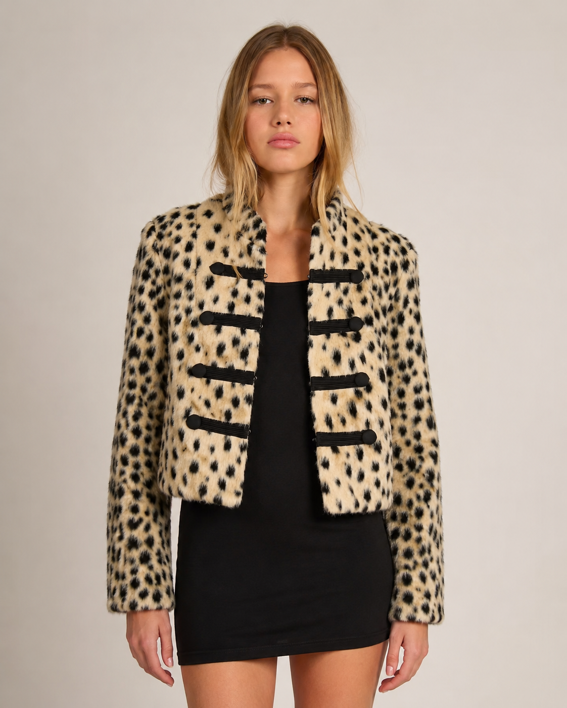 Sloane Leopard Jacket