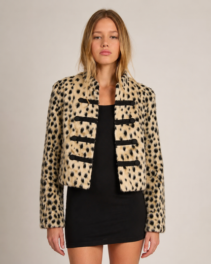 Sloane Leopard Jacket