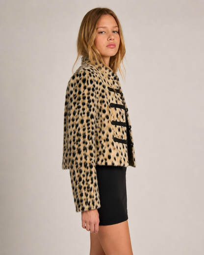 Sloane Leopard Jacket